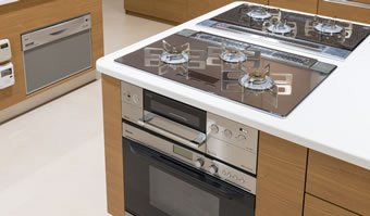 最新ガス機器をフル装備